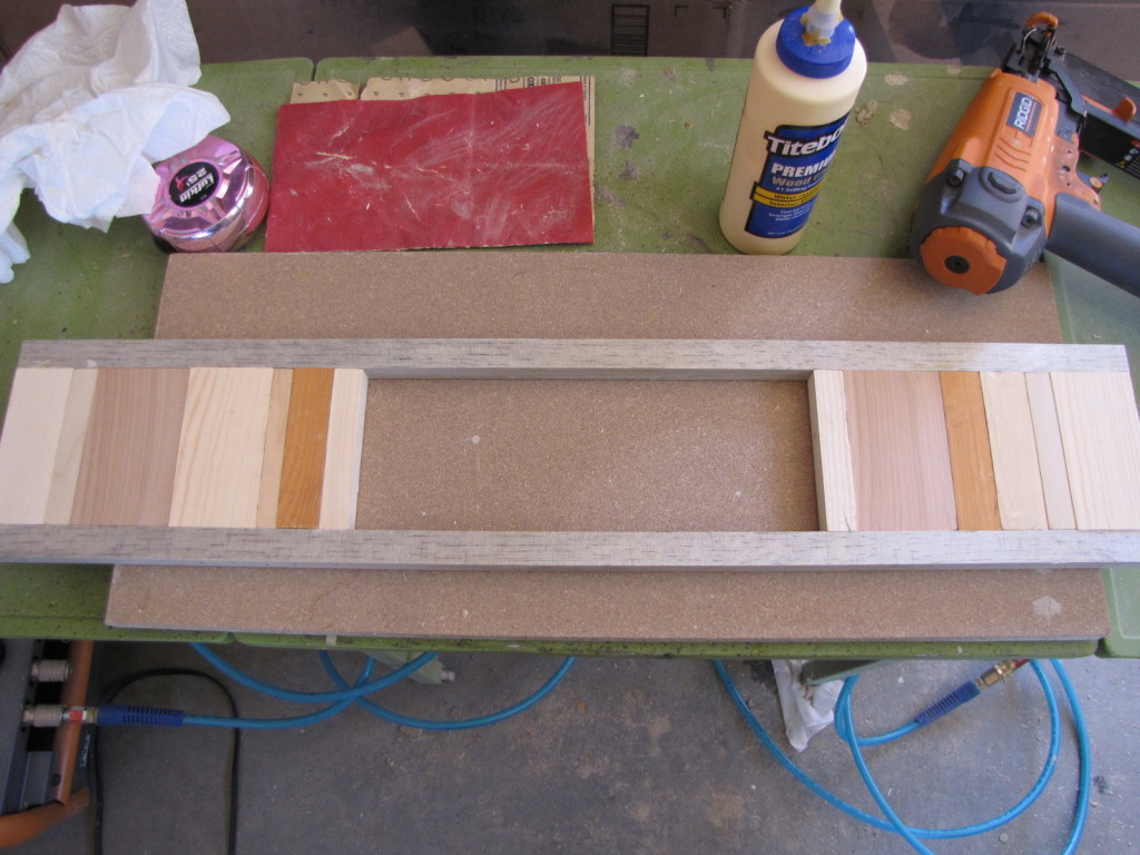 in process floating shelf