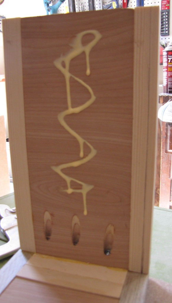 marked side floating shelf