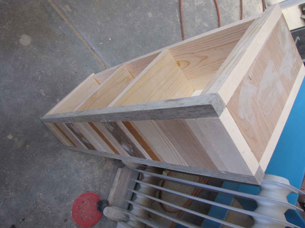 woodfiller floating shelf